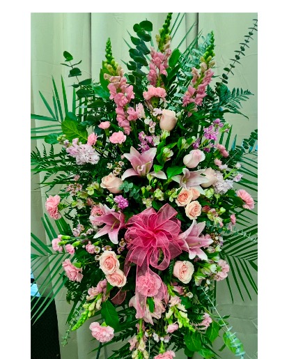 Pink Serenity  Standing Spray