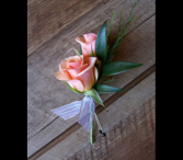 Pink Spray Rose Bout Boutonierre