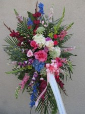 Pink & Blue Mixed Spray 