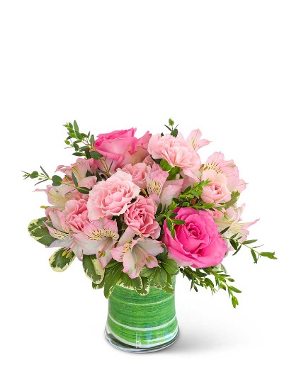 Pink Sugar Flower Arrangement