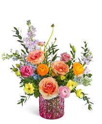 Pink Sunlite Flower Arrangement