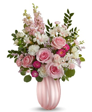Pink Swirl Arrangement