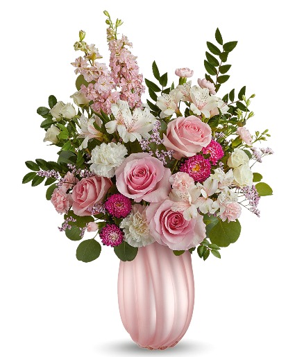 Pink Swirl Arrangement
