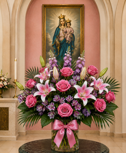 Pink Symphony of Grace Call Us for Faster Service & Daily Specials: (915) 303-8500 Text Us to Order Anytime: (915) 505-3708 Your trusted source for Flowers & Delivery in El Paso TX 