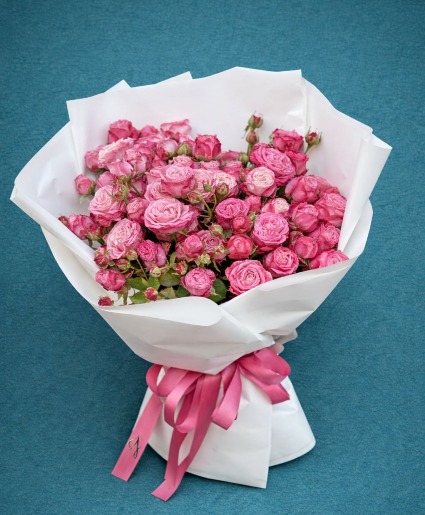 Pink Whisper by Flower Jazz roses