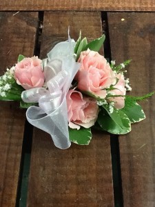 Pink Wrist Corsage Corsage