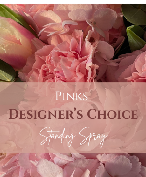Pinks Designer's Choice Standing Spray Standing Spray 