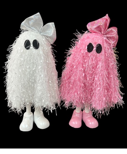Spooky Friends (Pink or White) +Free balloon Collectible Halloween Decor