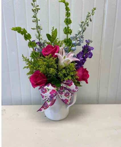 Pitcher Perfect  Keepsake Container 
