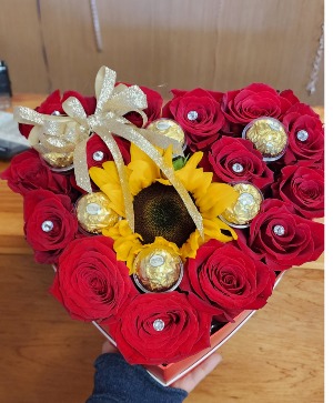 Places In My Heart Heart Shape Roses