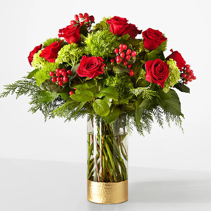 Plaid Throw Bouquet 