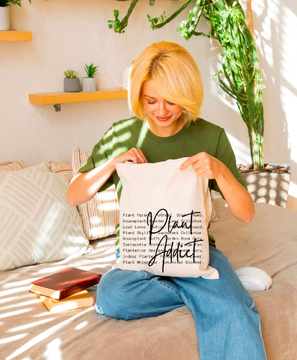 Plant Addict Tote Bag 