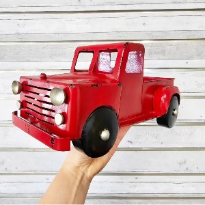 Plant or Arrangement in Red Truck 