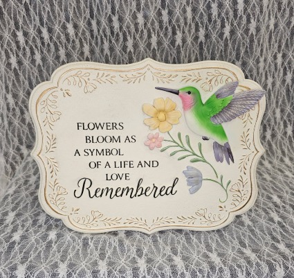 Plaque - Life & Love Remembered 
