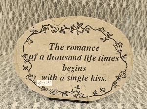 Plaque - "Romance of a Thousand Life Times" 