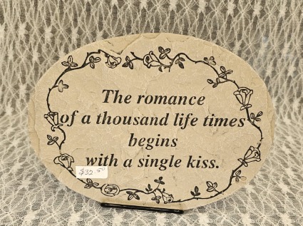 Plaque - "Romance of a Thousand Life Times" 