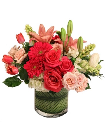 Playful Elegance Vase Arrangement in San Rafael, CA | BURNS FLORIST