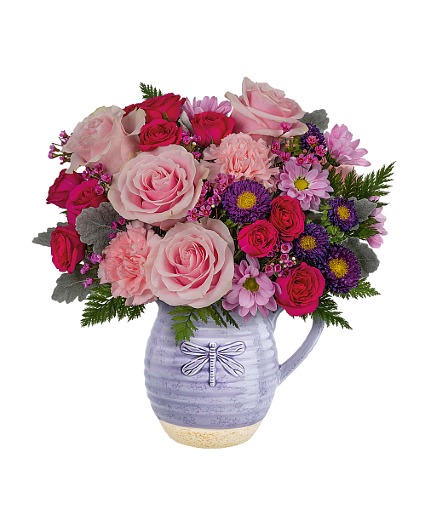 Playful Pitcher Arrangement