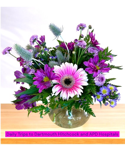 Plum Passion  Vase Arrangement