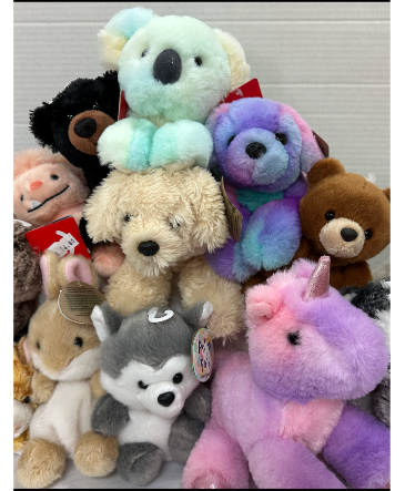 Plush Friends!  assorted plush toys  in Edson, AB | YELLOWHEAD FLORISTS LTD