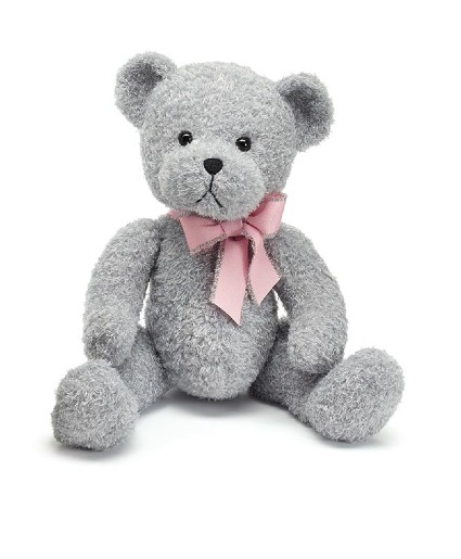 Plush Gray Bear 