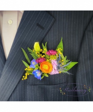 Pocket Boutinierre  Prom Flower