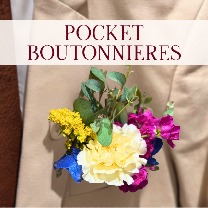 POCKET BOUTONNIERES 
