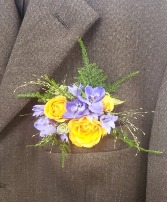 POCKET SQUARE Prom Flowers; choose your flower color