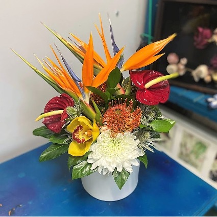 Marie Laveau Yacht Club Tropical Centerpiece