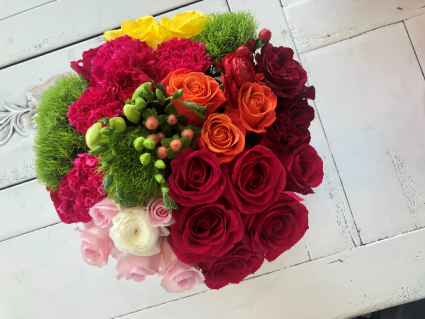 Pop of Color assorted flowers