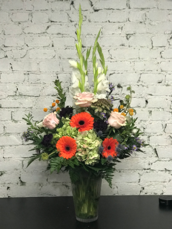 pop of color vase