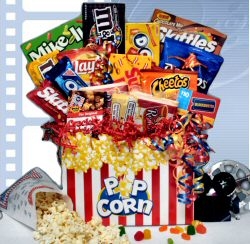 POPCORN GIFT BOX Gift Basket