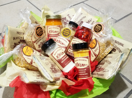 Popcorn Lover's Basket Candy/Food/Drinks