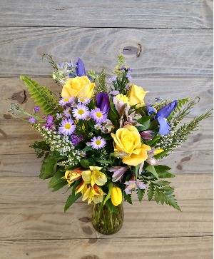 Pops of Spring Vase