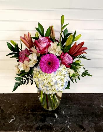 Pop's Purples and Blue Exclusively at Mom & Pops in Ventura, CA | Mom And Pop Flower Shop