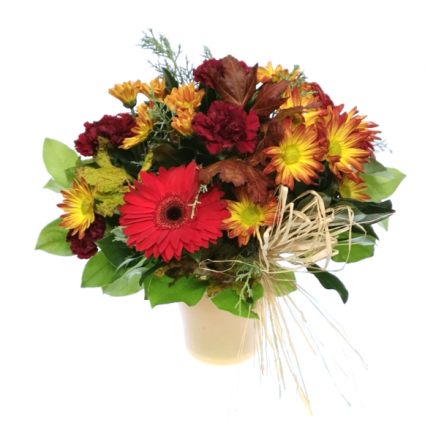 Pot O' Fall Vase Arrangement