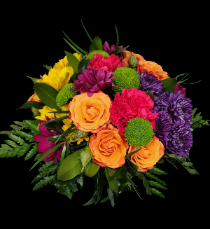 Pot O Petals - Bright  Container arrangement