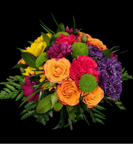 Pot O Petals - Bright  Container arrangement