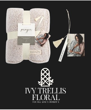 Taupe Blanket w/ Bookmark Sold out!