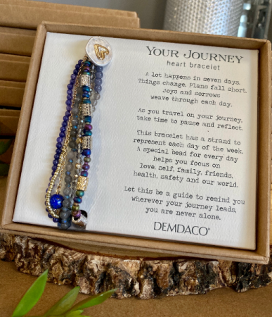 Prayer Heart Bracelet Indigo  Gifts 