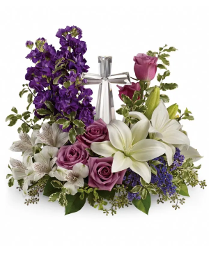 Prayerful Memories Crystal Cross