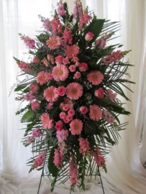 PRAYERS FOR YOU Pink Standing Spray 