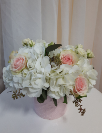 Prayers of Pink  Table Centerpiece