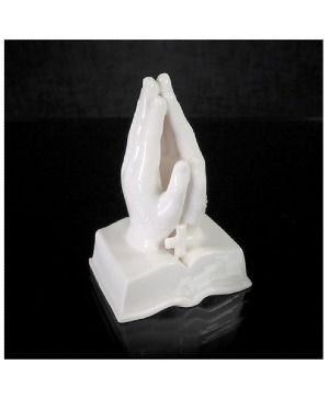 Praying Hands With Cross Gift Item