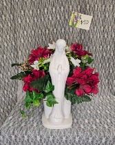 Praying Mary Ceramic Statue 
