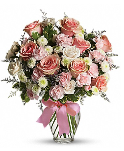 PRECIOUS IN PINK FLOWER ARRANGEMENT