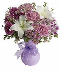 Precious in Purple Vase arrangement
