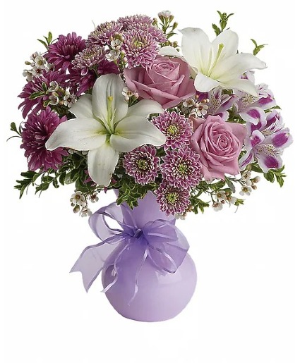 Precious in Purple Vase arrangement