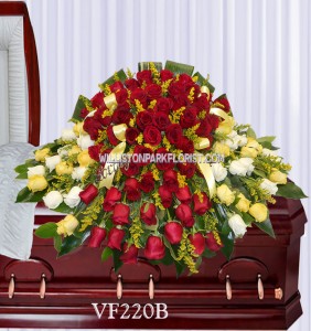 Precious Love Casket Spray Casket Spray Flowers in Williston Park, NY | VOGUE FLOWERS