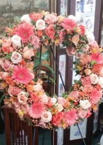 Precious Memories Standing Spray WREATH